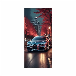 Folie imprimata color pentru decor Usa, dimensiune 200 x 90cm, model: AVX-DR08 - Img 2