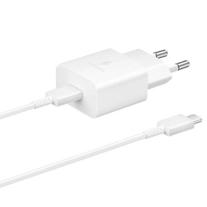 Incarcator pentru Samsung M20 M21 M21S USB-C Fast Charger TA1510EWE-DG977BWE 15W Type-C 1M Alb - Img 4