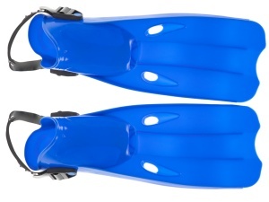 Labe de Inot si Scufundari, marime M (22,5-24,5 cm), culoare Albastra - Img 4