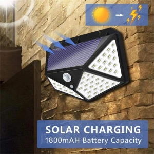 Lampa Solara LED cu senzor crepuscular si senzor de miscare - Img 2
