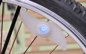 Lumina LED Ambientala pentru bicicleta - ALBASTRU - Img 2