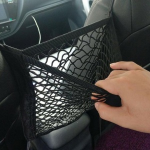 Organizator auto din plasa elastica pentru depozitare bagaje - Img 1