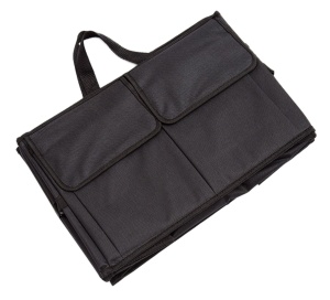 Organizator portbagaj auto cu 9 buzunare, 55 x 38 x 26cm, culoare neagra - Img 6