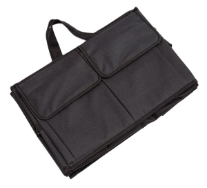 Organizator portbagaj auto cu 9 buzunare, 55 x 38 x 26cm, culoare neagra - Img 6