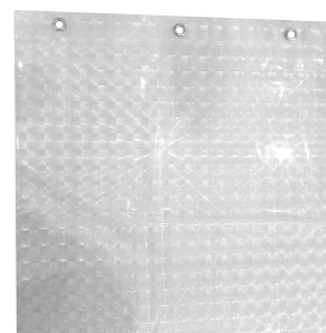 Perdea de dus semitransparenta din PEVA, dimensiune 180 x 180 cm - Img 4