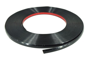 Rola Ornament autoadeziv, 10mm x 15m, culoare Negru Lucios - Img 5