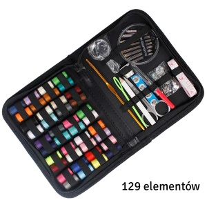 Set 129 piese pentru croitorie in husa eleganta, un cadou perfect pentru pasionații de croitorie - Img 2