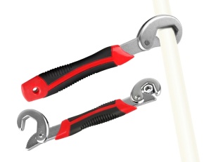 Set 2 chei universale multifunctionale de tip "carlig", din metal rezistent, 9-32mm, AVX-AG476A - Img 5