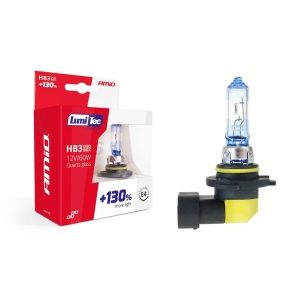 Set becuri cu halogen HB3 12V 60W LumiTec LIMITED + 130% DUO BOX - Img 1