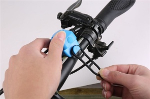 Sonerie electrica pentru biciclete, trotinete, scutere, culoare neagra - Img 6
