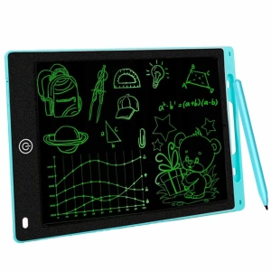 Tableta grafica de 10" pentru copii, culoare Albastra, AVX-WT-RYMT-8.502-BLUE - Img 2
