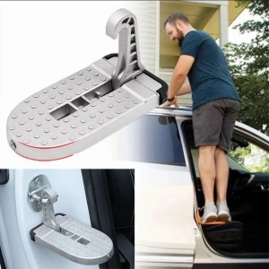 Treapta pliabila pentru inchizatoare usa autoturism cu ciocan pentru spart geamul