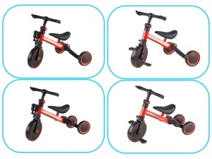 Tricicleta TRIKE FIX MINI, 3in1 adaptabila, culoare Rosie - Img 5