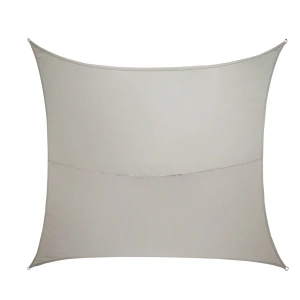 Umbrar de gradina dreptiunghiular, impermeabil, culoare Gri, dimensiune 4 x 3 m - Img 4