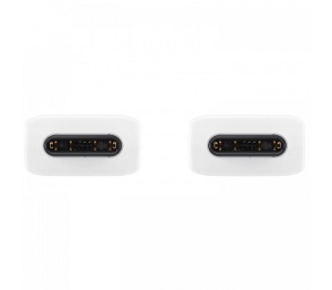Cablu de date Samsung EP-DX310JBE USB-C al USB-C 3A 1,8m Alb - Img 3