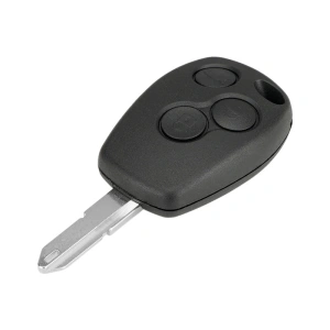 Carcasa Telecomanda Auto cu 3 butoane si lamela inclusa, compatibila Dacia Logan, Sandero, Duster