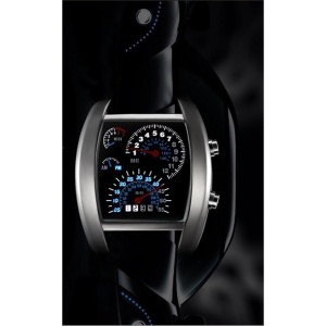 Ceas barbatesc LED, model Formula 1 - Img 6