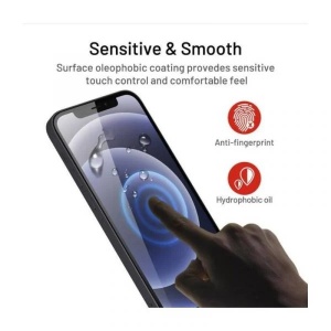 Folie protectie din sticla securizata 9H/HD pentru iPhone 12 Pro Max - Img 2