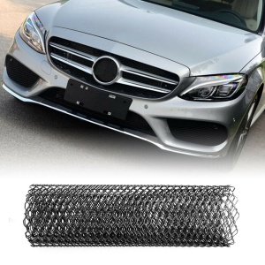 Grila Sport Tuning din Aluminiu, dimensiune 100 x 33cm, decupabila, culoare Neagra - Img 4