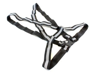 Ham bretele reflectorizante, culoare Neagra - Img 2