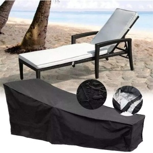 Husa impermeabila pentru sezlong gradina, 210 x 80 cm - Img 1