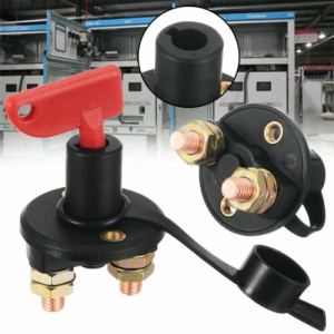 Intrerupator "Contact General" dimensiune MICA pentru Autoutilitara, 12V - 24V, cu cheie din plastic - Img 2
