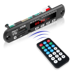Modul Bluetooth, MP3, radio FM, citire USB/TF, afisaj LED, intrare AUX, telecomanda - Img 5