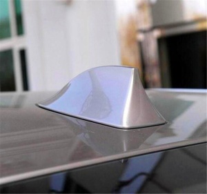 Ornament pentru plafon auto tip "SHARK TAIL" culoare Argintiu