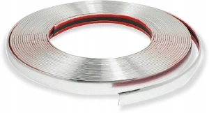 Rola Ornament autoadeziv, 20mm x 15m, culoare Crom SILVER - Img 2
