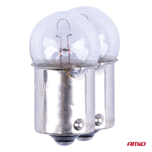 Set 2 becuri cu halogen, soclu R5W, BA15s, alimentare 12V - Img 2