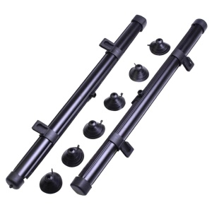 Set 2 buc. jaluzele auto retractabile, latime 40cm, culoare Neagra - Img 3