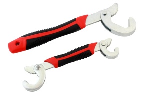 Set 2 chei universale multifunctionale de tip "carlig", din metal rezistent, 9-32mm, AVX-AG476A - Img 2
