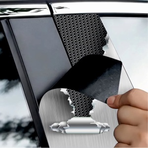 Set 2 stickere decorative pentru stalpii usilor, print autoadeziv de inalta rezolutie, dimensine 2 buc x 50 x 22 cm , cod: AVX-SSU-06 - Img 3
