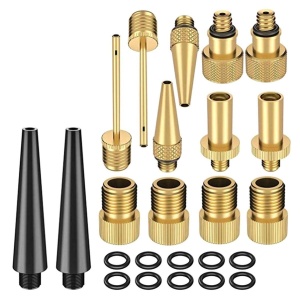Set 24 piese, diuze, adaptoare si ace pentru pompa sau compresor, AVX-AG414C - Img 1