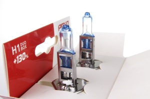 Set becuri cu halogen H1 12V 55W LumiTec LIMITED + 130% DUO BOX - Img 3
