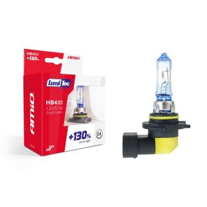 Set becuri cu halogen HB4 12V 51W LumiTec LIMITED + 130% DUO BOX - Img 1
