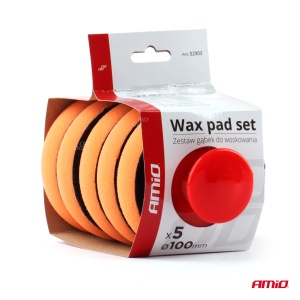Set bureti pentru curatare, polisare si slefuire, 5 x 100 mm, cu maner - Img 6