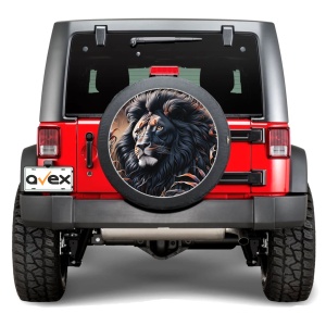 Sticker Auto "Roata de Rezerva" rezistenta la intemperii si raze UV, diametru 55 cm, Cod: AVX-RR04 - Img 1