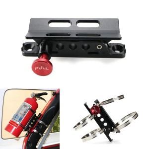 Suport universal pentru Extinctor, Stingator, cu prindere pe rollbar sau cabina, destinatie ATV, SSV, UTV, Off-Road - Img 4