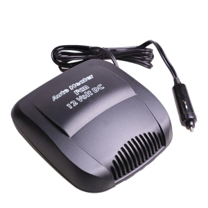 Aeroterma auto 2in1, Ventilate, Incalzire Rapida si Dezghetare Geamuri, alimentare 12V, putere 150W, cu mufa de bricheta - Img 3
