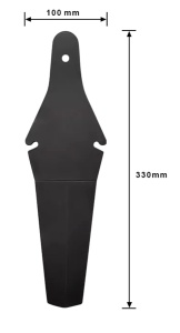 Aripa universala flexibila bicicleta spate RW20B - Img 3