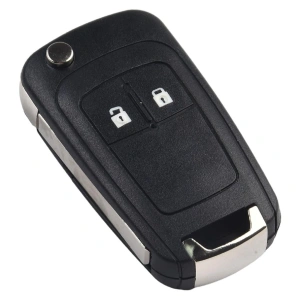  Carcasa Telecomanda Auto cu 2 butoane si lamela inclusa, compatibila Opel Insignia, Astra, Corsa, Zafira - Img 2
