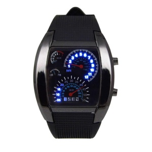 Ceas barbatesc LED, model Formula 1 - Img 2