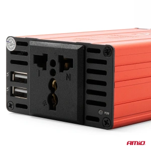 Convertor de tensiune 24V -> 230V, 300W/600W, 2 x USB 5V - Img 2