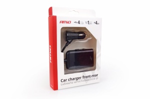 Incarcator auto fata-spate cu cablu 4xUSB - Img 2