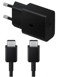 Incarcator pentru Samsung M11 M12 USB-C Fast Charger TA1510EBE-DA705BBE 15W Type-C 1M Negru - Img 2