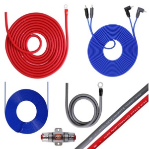 Kit cabluri pentru instalare amplificator auto, grosime 10mm² - Img 2