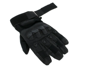 Manusi Tactice cu elemente de protectie, marime XL, cu destinatie Moto, ATV, SSV, QUAD, culoare Neagra - Img 5