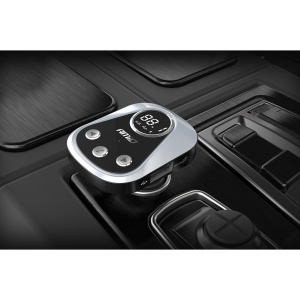 Modulator FM Bluetooth, USB 2.4A, AUX IN cu aplicatie pentru localizare vehicul - Img 2