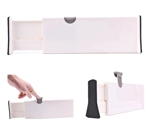 Organizator pliabil, reglabil pentru sertare, de la 27cm - 44cm - Img 3